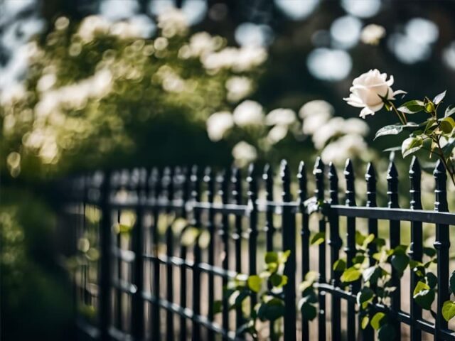 Jak dbać o&nbsp;ogrodzenia metalowe?