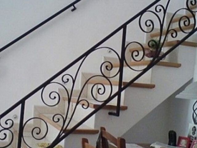 Zdobiona balustrada wewnętrzna BKW 019