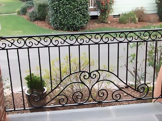 Balustrada zewnętrzna ozdobna BKZ 016