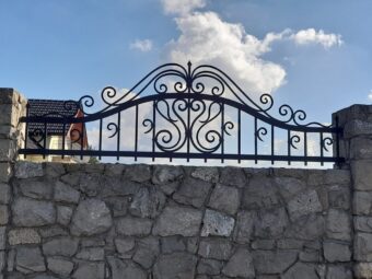 Ogrodzenie kute finezyjne OK 039