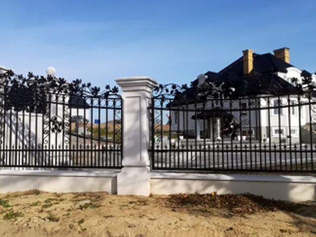 Ogrodzenie w&nbsp;pałacowym stylu OK 034