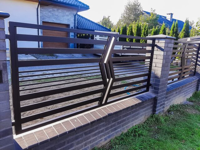 Ogrodzenie kute nowoczesne OK 050