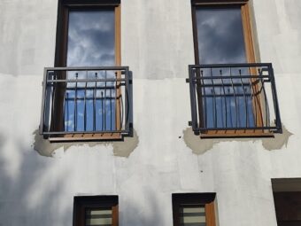 Balustrada zewnętrzna francuska BKZ 096