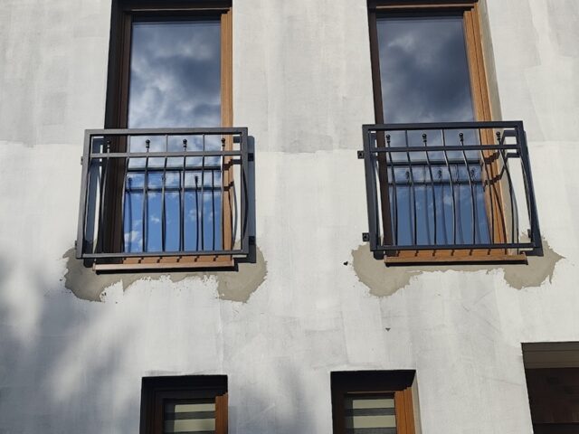 Balustrada zewnętrzna francuska BKZ 096