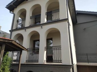 Balustrada kuta zewnętrzna zdobiona BKZ 064