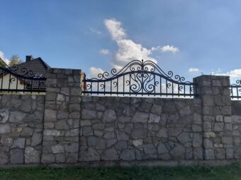 Ogrodzenie kute finezyjne OK 039