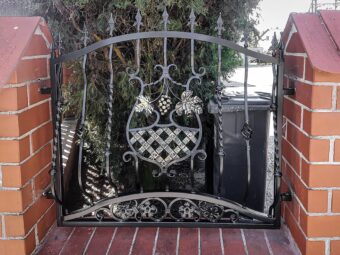 Ogrodzenie kute ozdobne OK 046