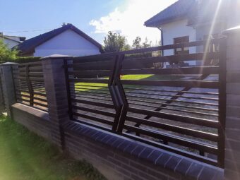 Ogrodzenie kute nowoczesne OK 050