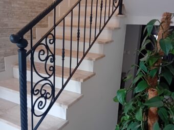 Balustrada kuta wewnętrzna, schodowa BKW 047