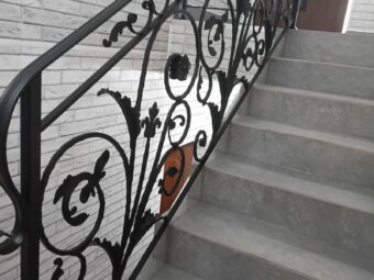 Balustrada schodowa wewnętrzna ozdobna BKW 052