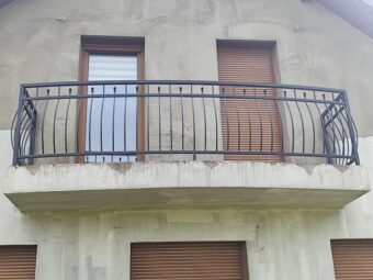 Balustrada zewnętrzna balkonowa BKZ 095