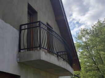 Balustrada zewnętrzna balkonowa BKZ 095