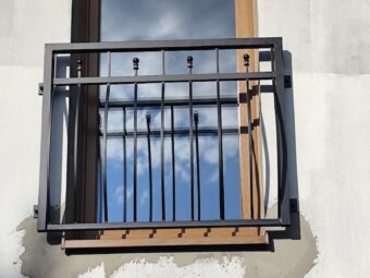 Balustrada zewnętrzna francuska BKZ 096