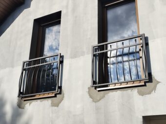 Balustrada zewnętrzna francuska BKZ 096